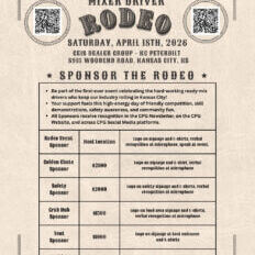Sponsorships for Mixer Driver Rodeo