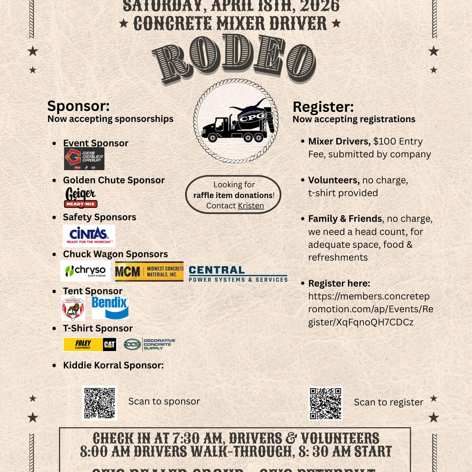 Updated Mixer Driver Rodeo Flyer Jan. 2026